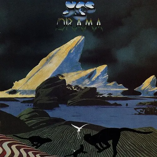 Yes - Drama vinyl record cover