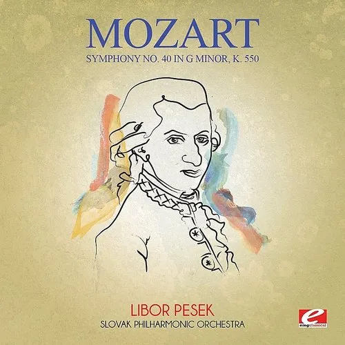Slovak Philharmonic Orchestra - Symphony No. 40 in G minor K. 550 vinyl record cover