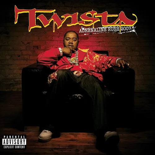 Twista - Adrenaline Rush 2007 vinyl record cover