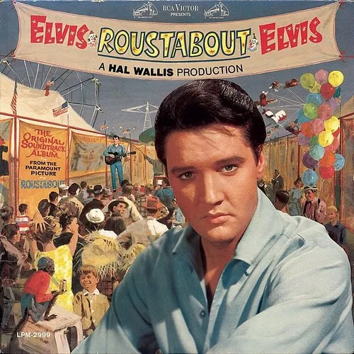 Elvis Presley - Roustabout (Hol) vinyl record cover