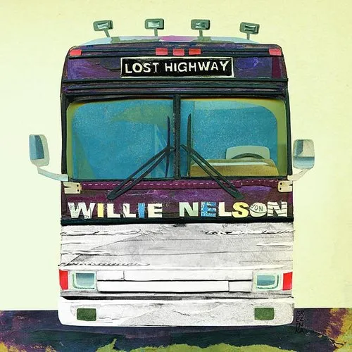 Willie Nelson - Lost Highway vinyl record cover