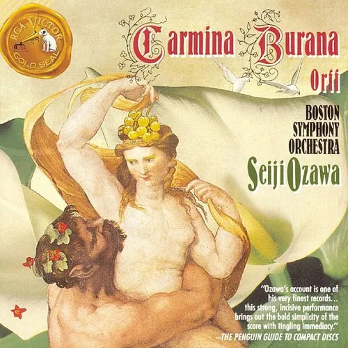 SEIJI OZAWA - Carmina Burana vinyl record cover