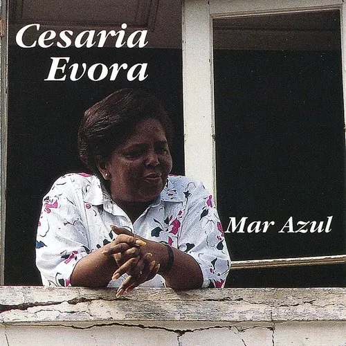Cesaria Evora - Mar Azul vinyl record cover