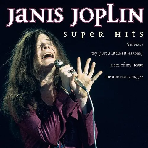 Janis Joplin - Super Hits vinyl record cover