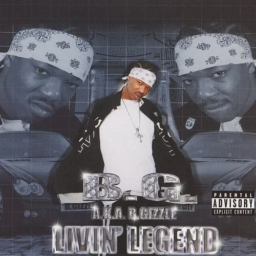 Bg, Alex Brend, ×©×—×¨ ××•×–×Ÿ, B.G. - Livin Legend vinyl record cover