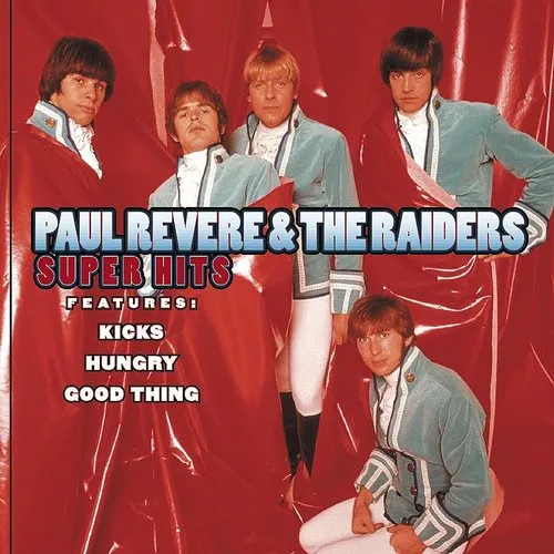 Paul Revere & The Raiders - Super Hits vinyl record cover
