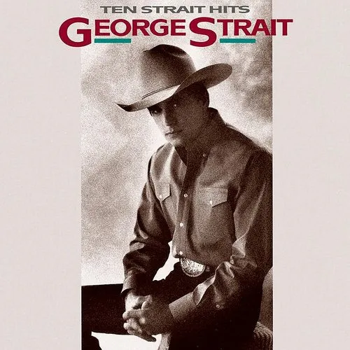 George Strait - Ten Strait Hits vinyl record cover