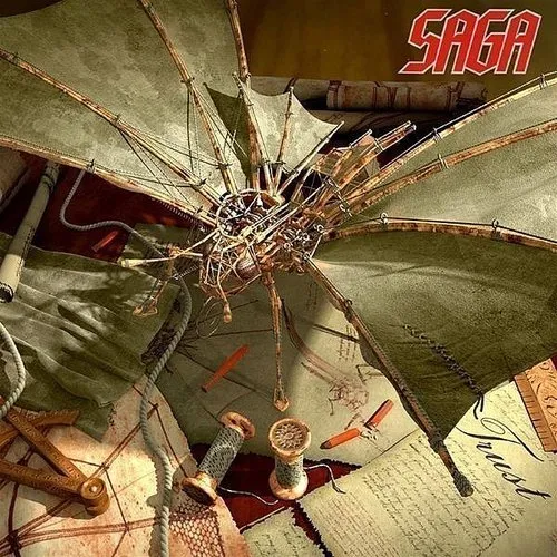 Saga - Trust (Uk) vinyl record cover