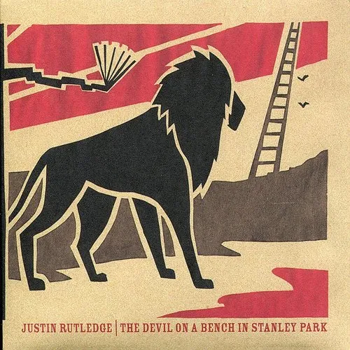Justin Rutledge - The Devil On A Bench In Stanley Park vinyl record cover