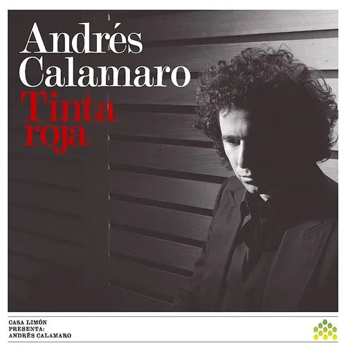 Andres Calamaro - Tinta Roja (W/Cd) (Spa) vinyl record cover