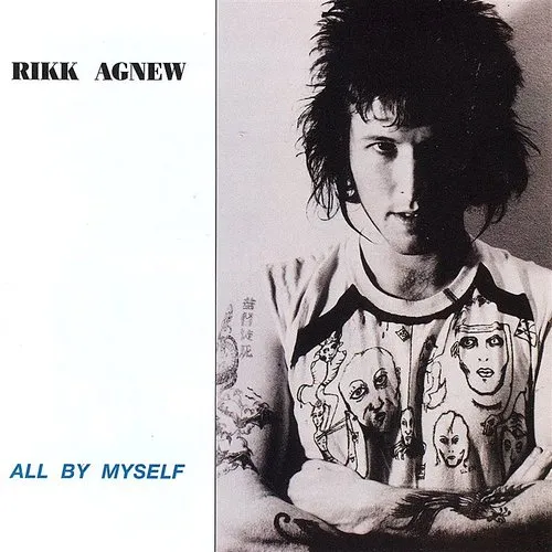 Rikk Agnew - All By Myself vinyl record cover