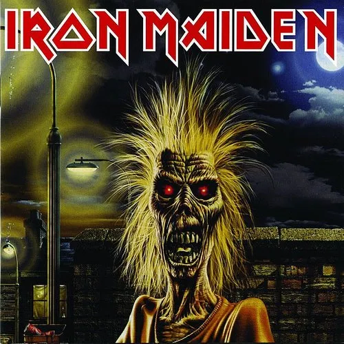 Iron Maiden - Iron Maiden vinyl record cover