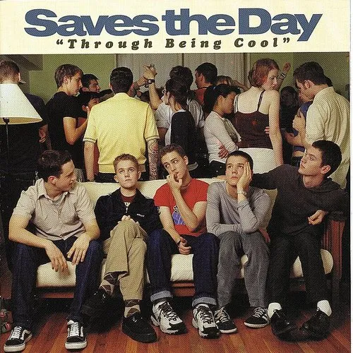 Saves The Day - Through Being Cool vinyl record cover