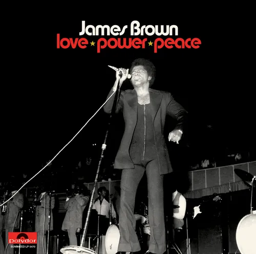 James Brown - Love Power Peace (Live Paris 1971) vinyl record cover