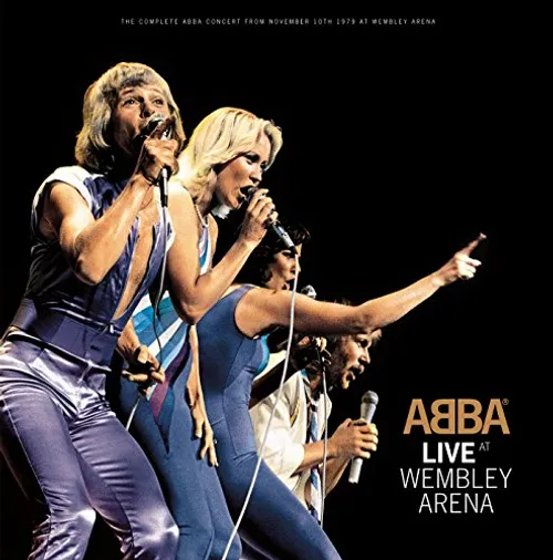 ABBA - Live At Wembley Arena vinyl record cover