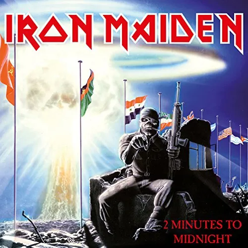 Iron Maiden - 2 Minutes To Midnight: Limited Edition 7 Inch vinyl record cover