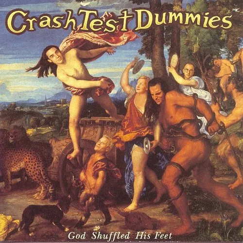 Crash Test Dummies - God Shuffled His Feet vinyl record cover