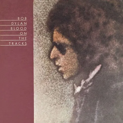 Bob Dylan - Blood On The Tracks vinyl record cover