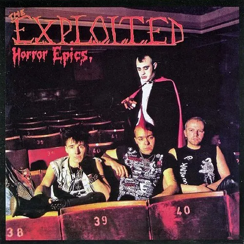 Exploited - Horror Epics vinyl record cover