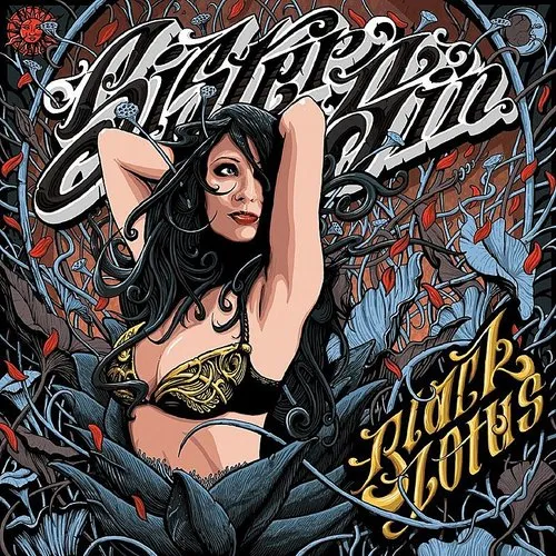 Sister Sin - Black Lotus vinyl record cover