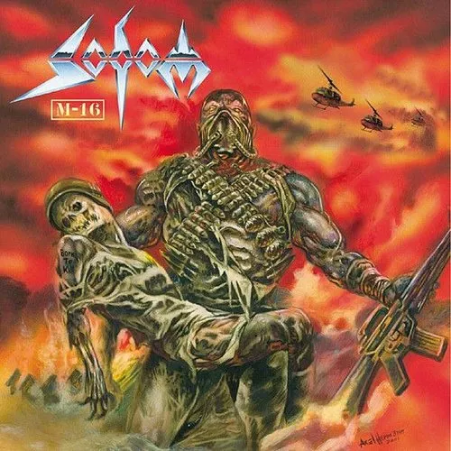 Sodom - M 16 vinyl record cover