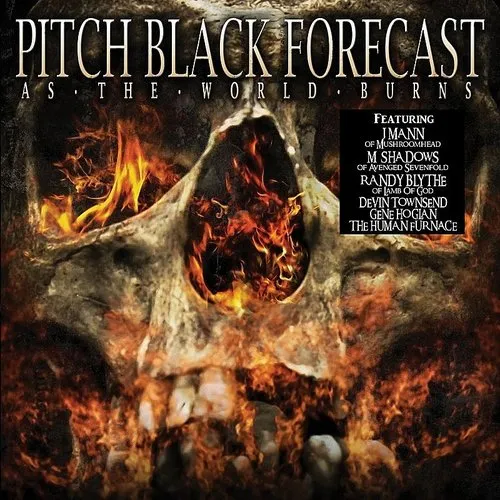 Pitch Black Forecast - As the World Burns vinyl record cover