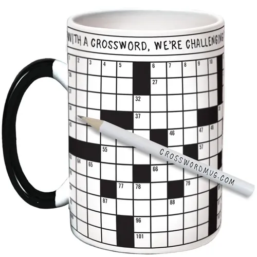 U.P.G. - Crossword Puzzle Mug