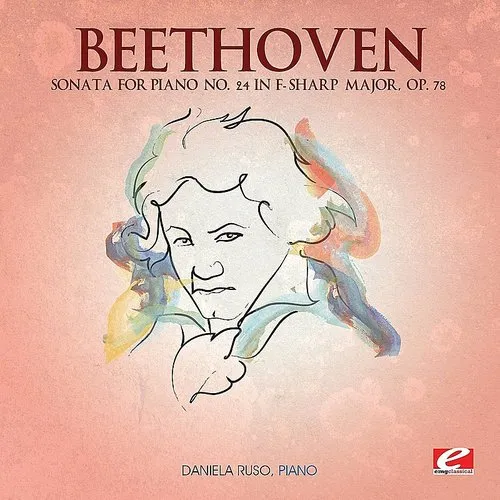 Beethoven - Sonata for Piano 24 in F-Sharp Major vinyl record cover