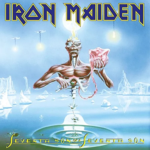 Iron Maiden - Seventh Son Of A Seventh Son vinyl record cover