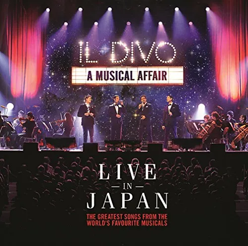 Il Divo - A Musical Affair: Live In Japan vinyl record cover