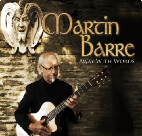 Martin Barre - Away With Words (Blue) vinyl record cover