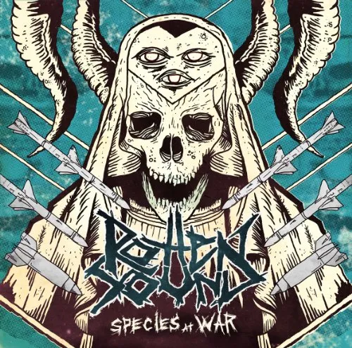 Rotten Sound - Species At War vinyl record cover