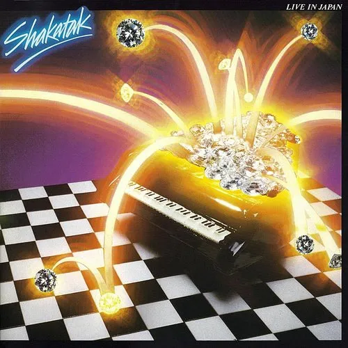 Shakatak - Live in Japan vinyl record cover