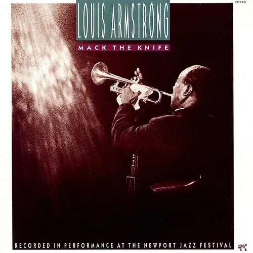 Louis Armstrong - Mack The Knife vinyl record cover