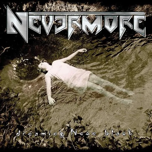 Nevermore - Dreaming Neon Black (Gold) (Uk) vinyl record cover