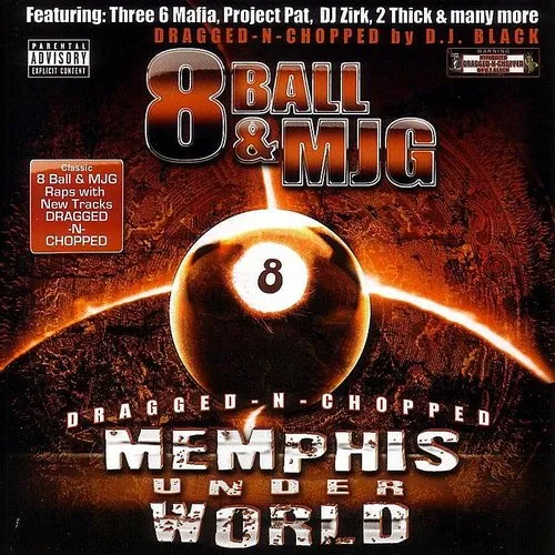 8ball & MJG - Memphis Under World (Dragged-N-Chopped) vinyl record cover
