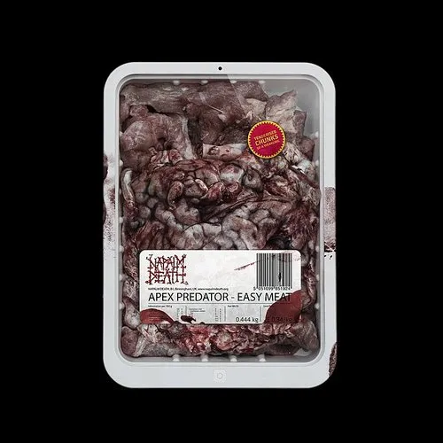 Napalm Death - Apex Predator - Easy Meat vinyl record cover