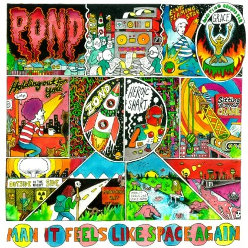 POND - Man It Feels Like Space Again vinyl record cover