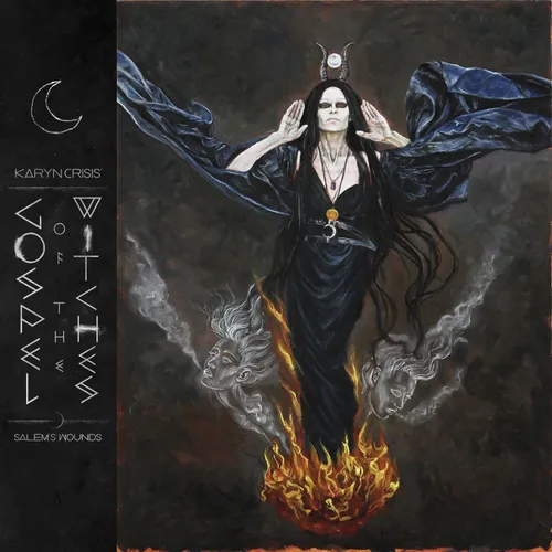 Karyn Crisis' Gospel Of The Witches - Salem's Wounds vinyl record cover