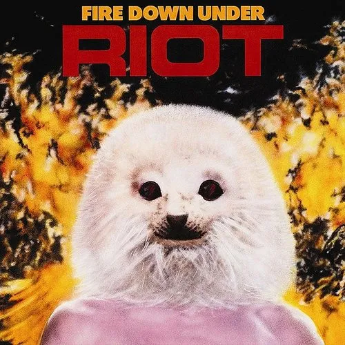 Riot - Fire Down Under (Bonus Tracks) vinyl record cover
