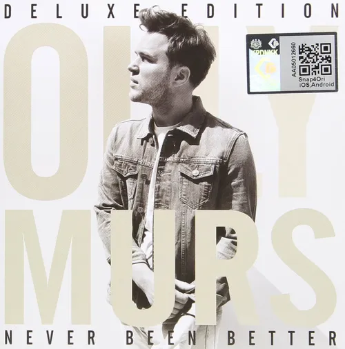 Olly Murs - Never Been Better vinyl record cover