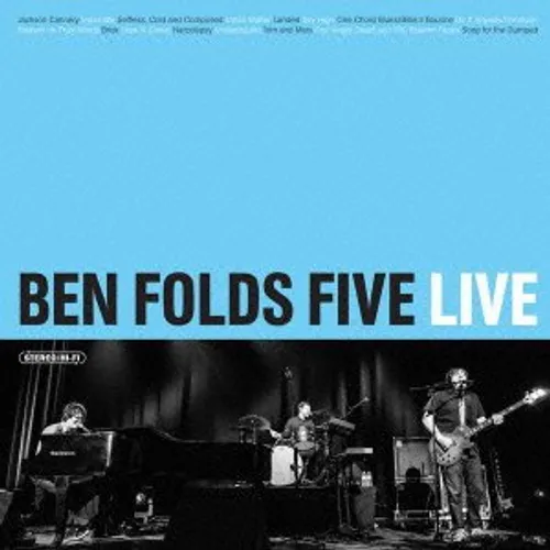 Ben Folds Five - Live vinyl record cover