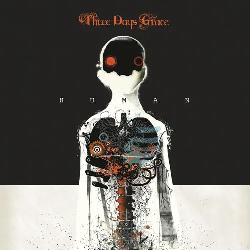 Three Days Grace - Human vinyl record cover