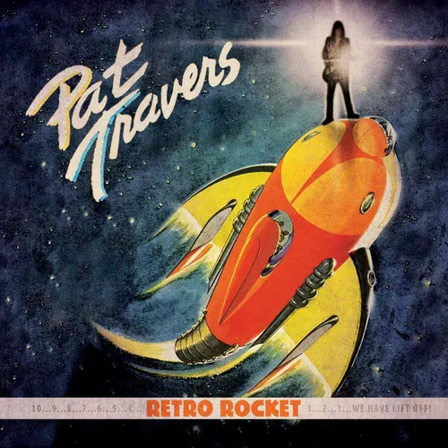 Pat Travers - Retro Rocket vinyl record cover