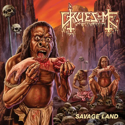 Gruesome - Savage Land [Colored Vinyl] (Red) [Reissue]