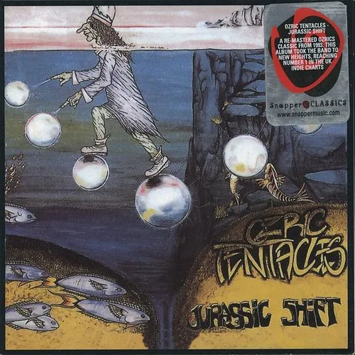 Ozric Tentacles - Jurassic Shift vinyl record cover