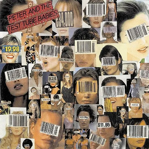 Peter & The Test Tube Babies - Supermodels vinyl record cover