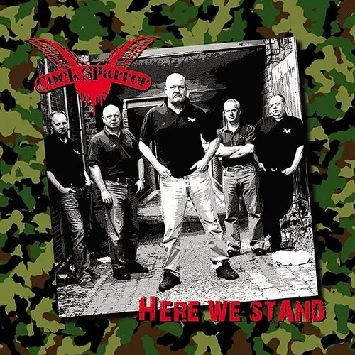 Cock Sparrer - Here We Stand vinyl record cover