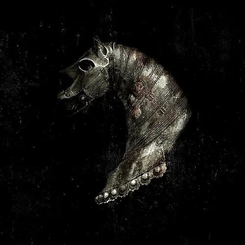 Black Math Horseman - Wyllt vinyl record cover