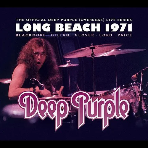 Deep Purple - Long Beach 1971 (Uk) vinyl record cover